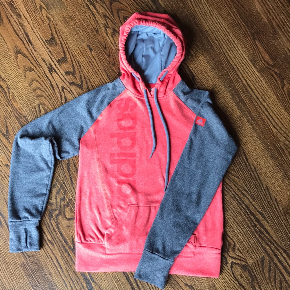 Adidas hooded pullover